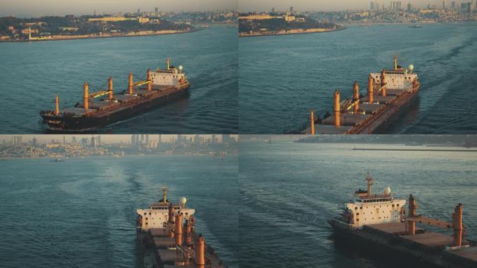 指导大船穿越伊斯坦布尔博斯普鲁斯海峡的航海领航员