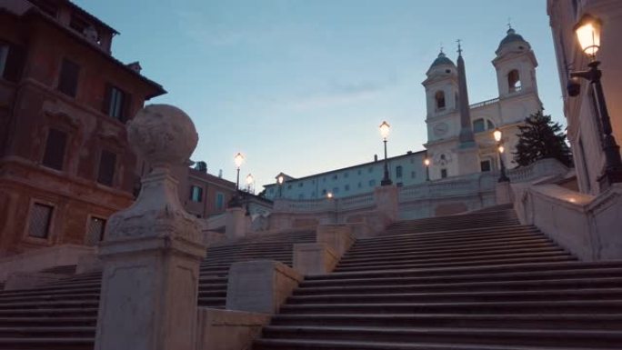 意大利罗马的西班牙台阶