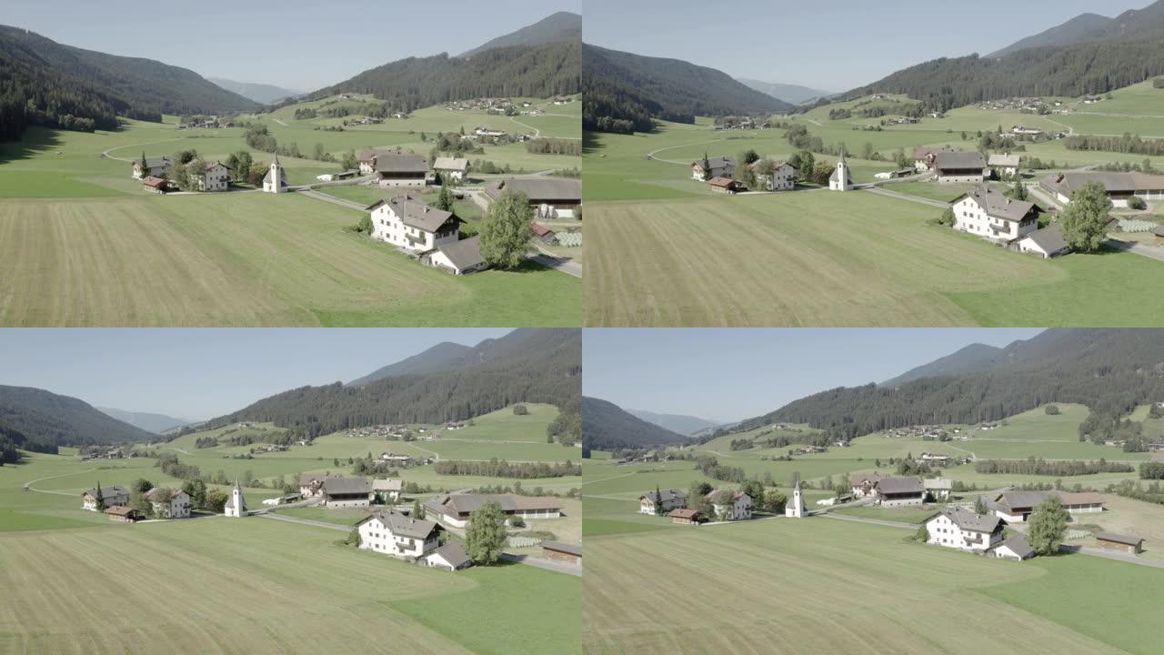 奥地利和平村，鸟瞰图，奥地利