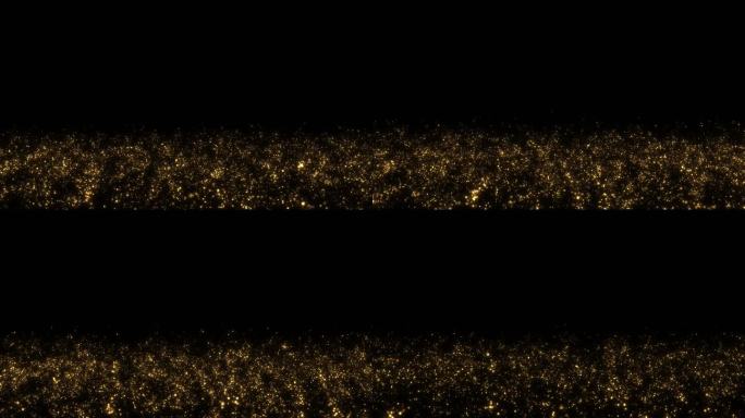 4K金色粒子光斑-AE模版