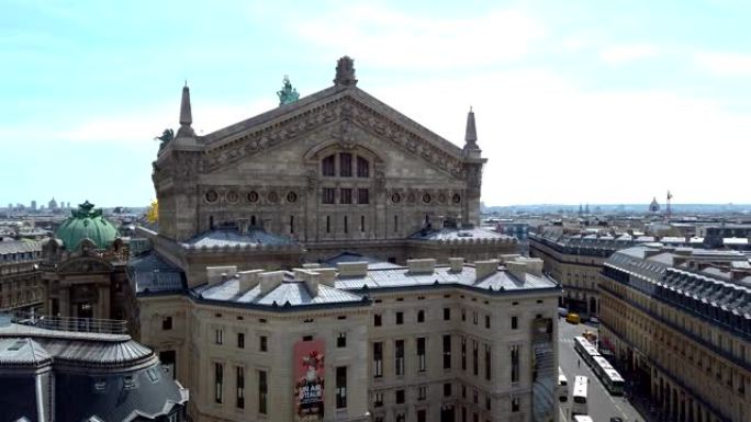 法国巴黎歌剧院古老殿堂大殿