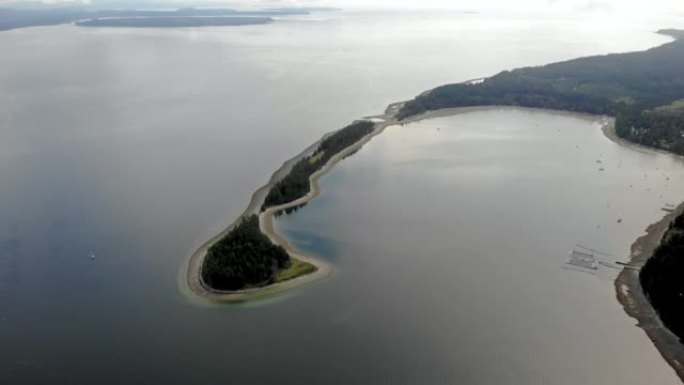 温哥华岛，丽贝卡·斯皮特海洋省立公园，位于加拿大温哥华岛不列颠哥伦比亚省