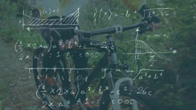 反对森林中人骑自行车的数学方程式