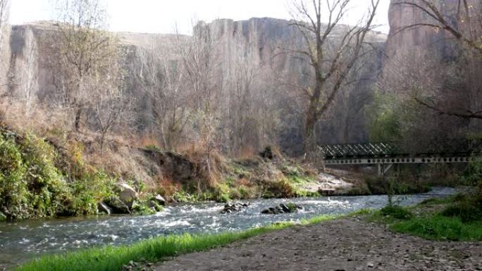 土耳其安纳托利亚中部阿克萨赖省的伊赫拉拉山谷。