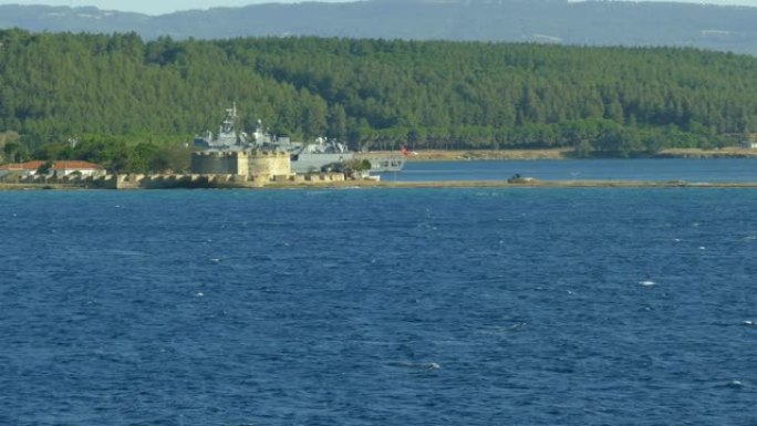 土耳其在达达尼尔海峡的海军基地