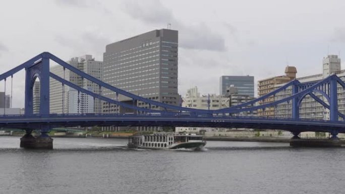 日本的清洲大桥，东京景观
