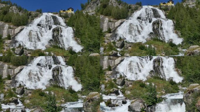 美丽的托采瀑布，欧洲最高的瀑布