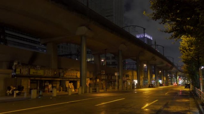 日本东京大手町，夜景