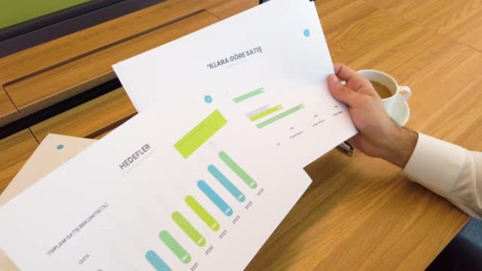 检查公司业绩的统计数据