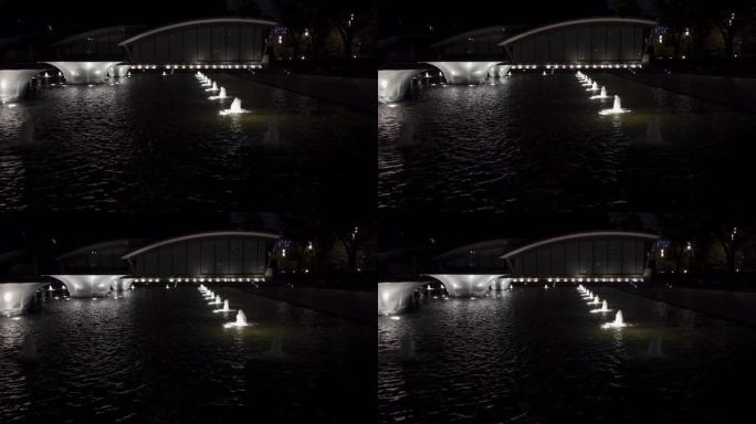 Wadakura喷泉公园，日本东京夜景