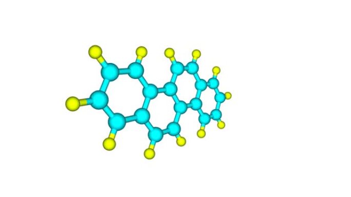 旋转屈原分子结构视频