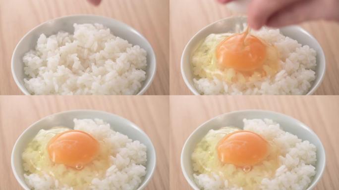生蛋饭，简单营养餐