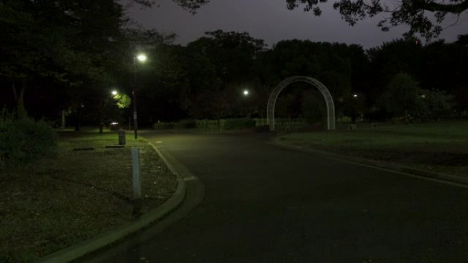 日本代代木公园东京夜景