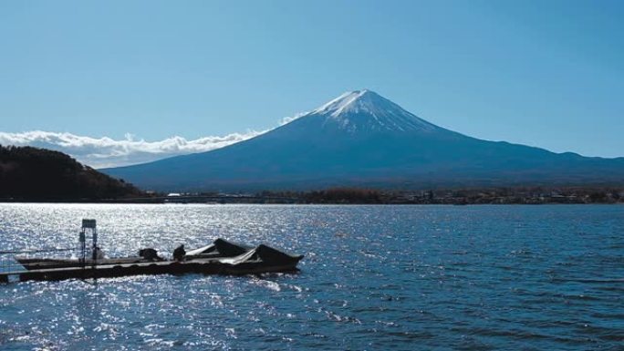 来自日本河口湖的富士山