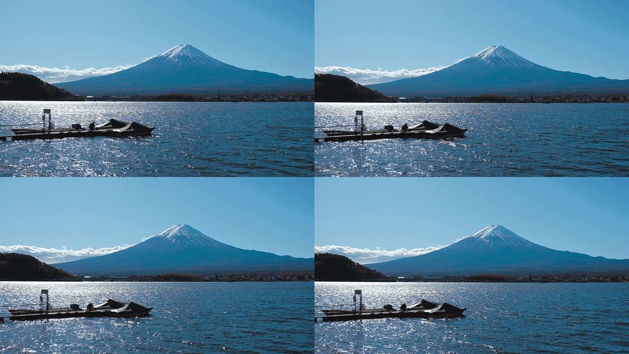 来自日本河口湖的富士山