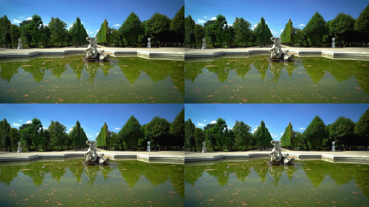 喷泉公园喷泉公园维也纳-奥地利欧洲