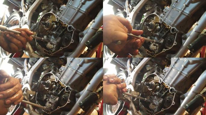 摩托车凸轮轴维修