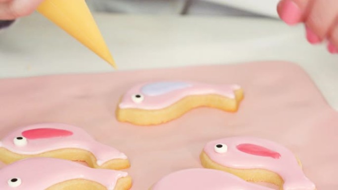装饰复活节糖饼干面点制作儿童饼干烘焙坊