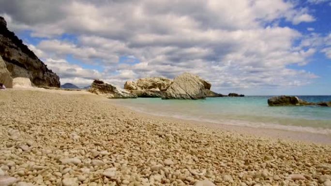 卡拉马里奥卢海滩-意大利-撒丁岛