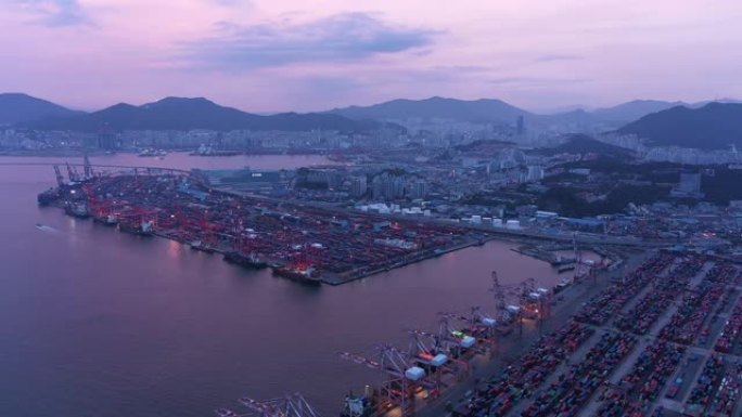 航运港口发展壮观外贸