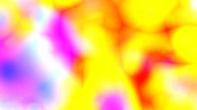 迷幻墨水斑点气泡形状斑点合并和分裂-4k无缝循环运动背景动画