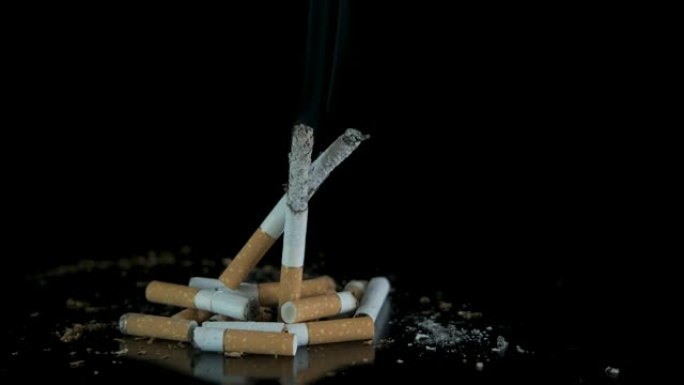 香烟和肺癌。