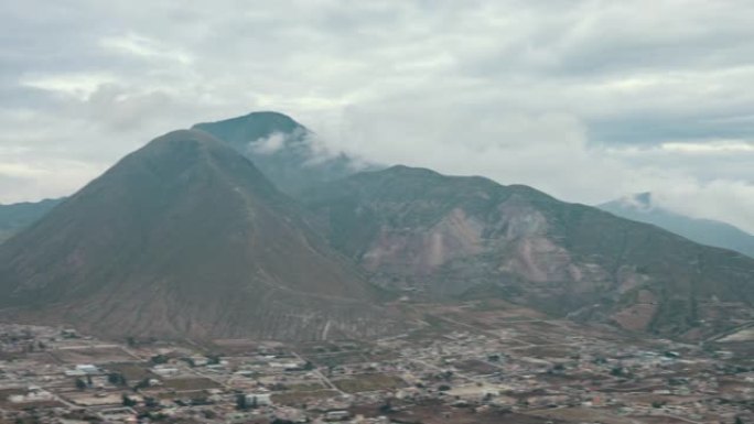 厄瓜多尔首都的360 degrees全景时间调整