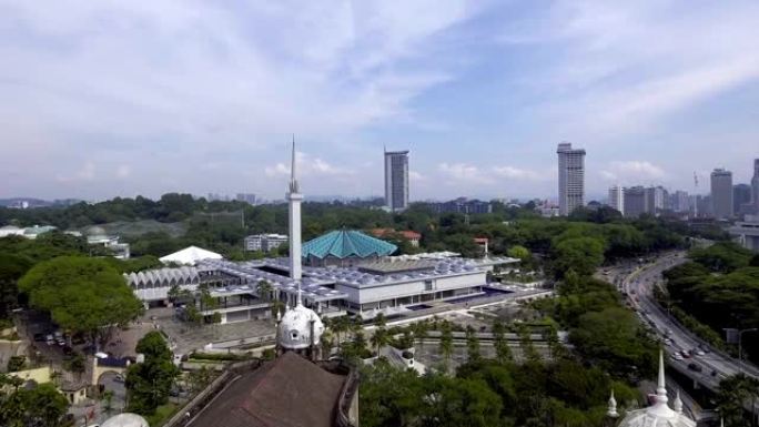 马来西亚国家清真寺。