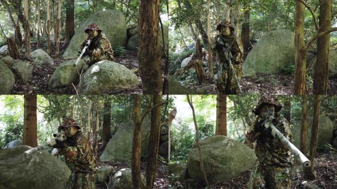 丛林猎人战术狙击手