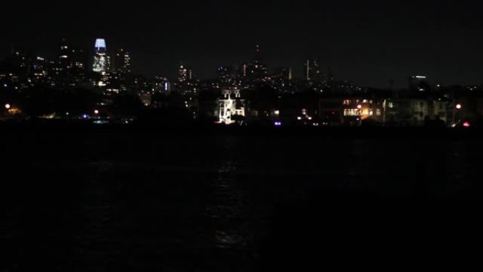 加州旧金山夜景