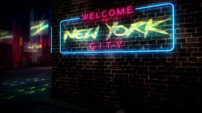 以纽约市为主题的赛博朋克城市风格介绍