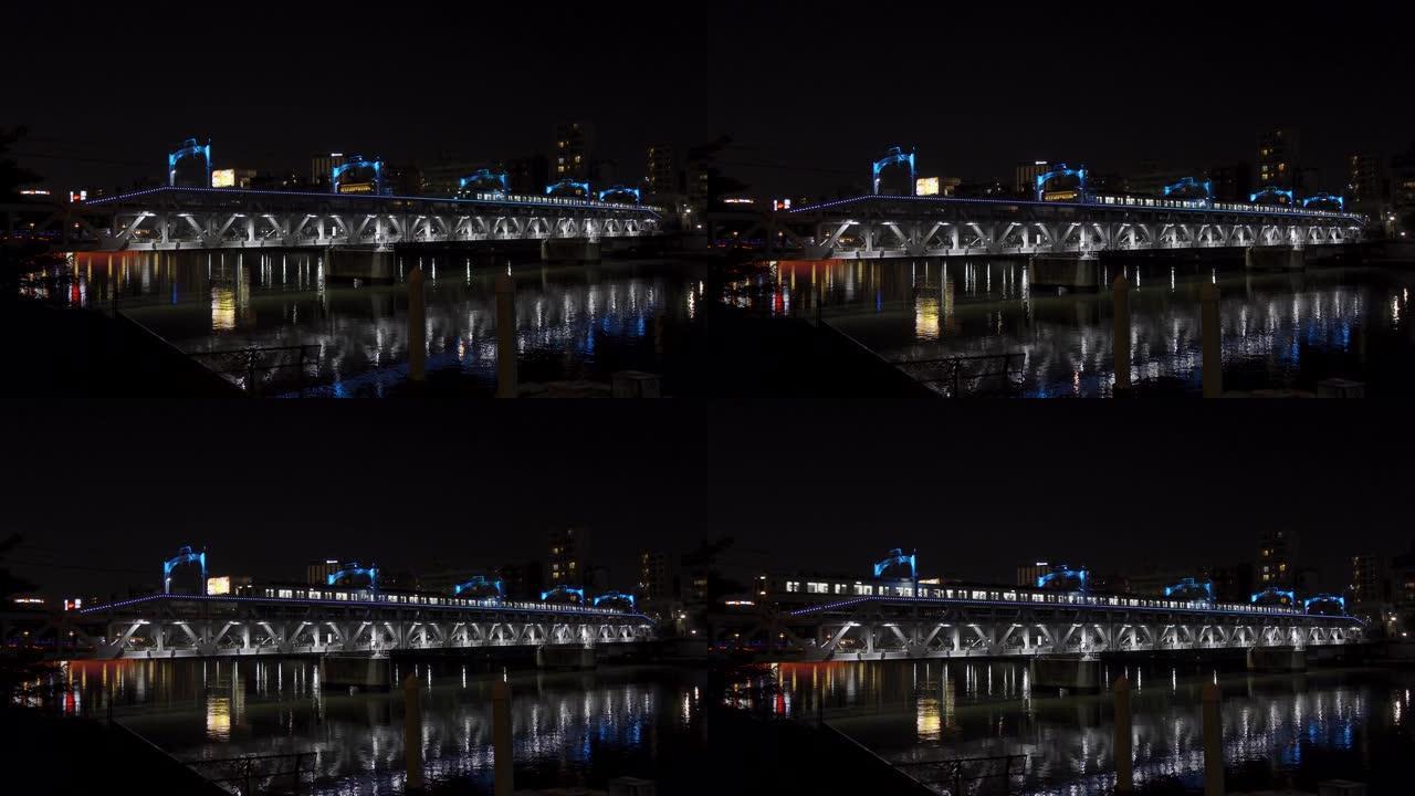 Sumida River Walk，日本东京夜景