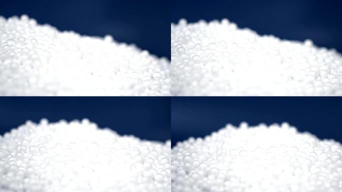白色圆形聚苯乙烯包装材料