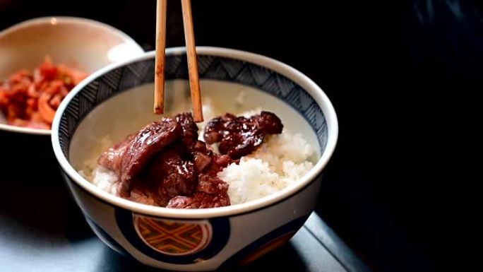 日本牛肉米饭日本牛肉米饭美食