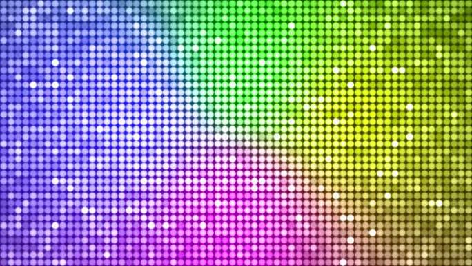彩虹点光循环动画