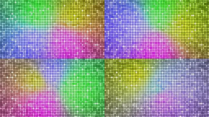彩虹点光循环动画