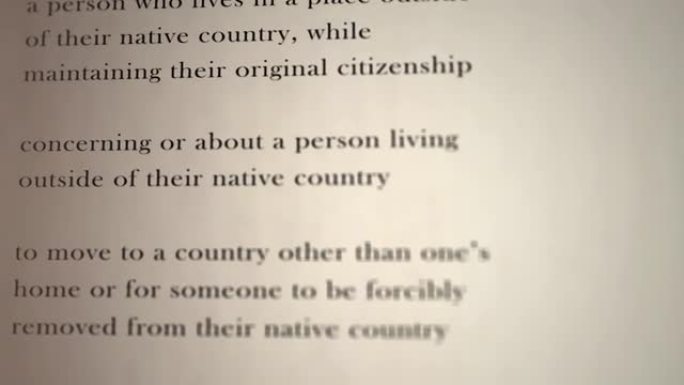 外籍人士定义