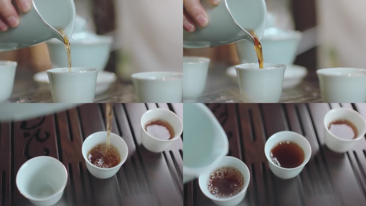 茶艺 盖碗茶 功夫茶 倒茶 传统文化