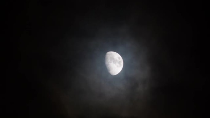 月云延时乌云蔽月月光明月