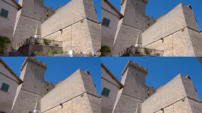 卡帕尔比奥，托斯卡纳，阿根廷珍珠。卡帕尔比奥城堡。