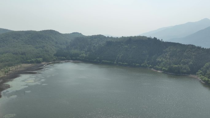 航拍腾冲北海湿地青海湖