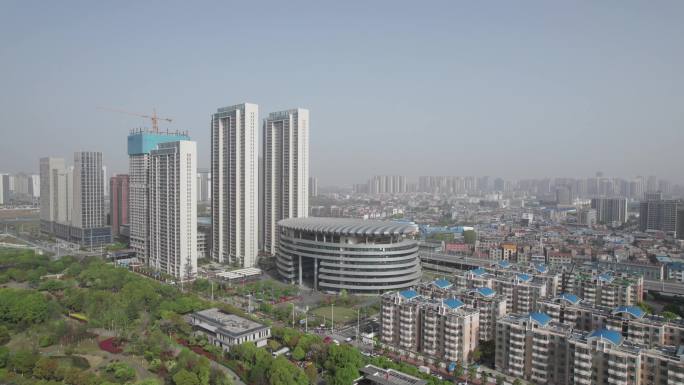 襄阳市市民服务中心4K航拍