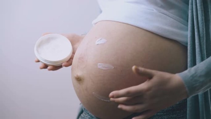 孕妇服用乳液并用于大婴儿肿块