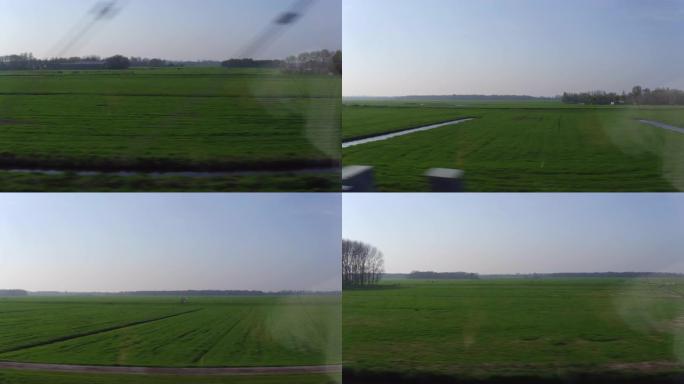 途经鹿特丹的快速列车