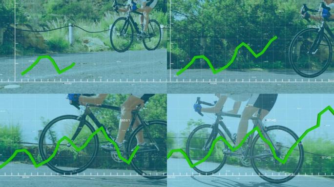 针对女性骑自行车的统计数据处理