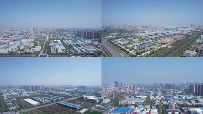 亳州经济开发区产业聚集区航拍
