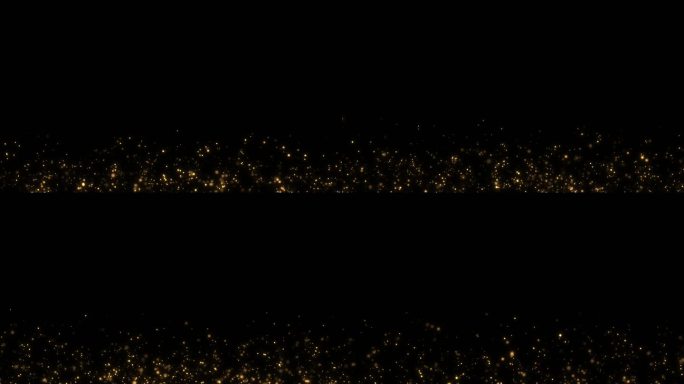 4K金色粒子光斑-AE模版