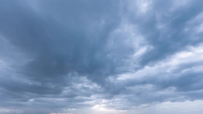 雨季的延时云景