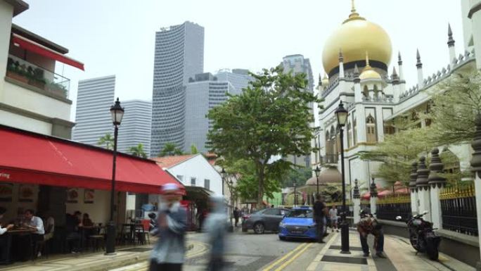 缩小时间流逝的小印度和新加坡建筑