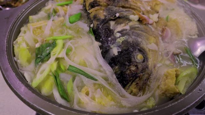中式，派对，火锅，砂锅鱼头